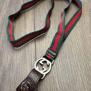 Gucci Lanyard Keychain Authentic
